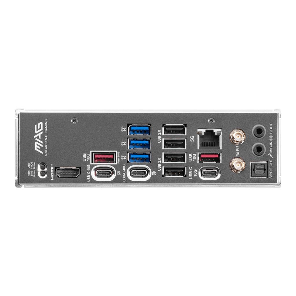 Motherboard MSI MAG X870E TOMAHAWK WIFI (AM5, AMD, X870, DDR5, USB3.2, SATA3) - Image 4