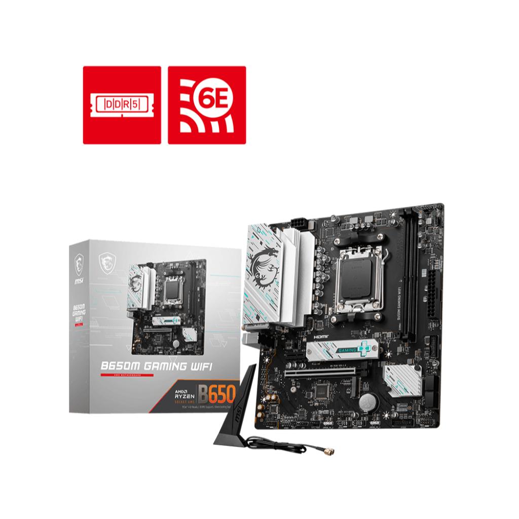 Motherboard MSI B650M GAMING WIFI (AM5, AMD, B650, DDR5, USB3.2, SATA3) - Image 2