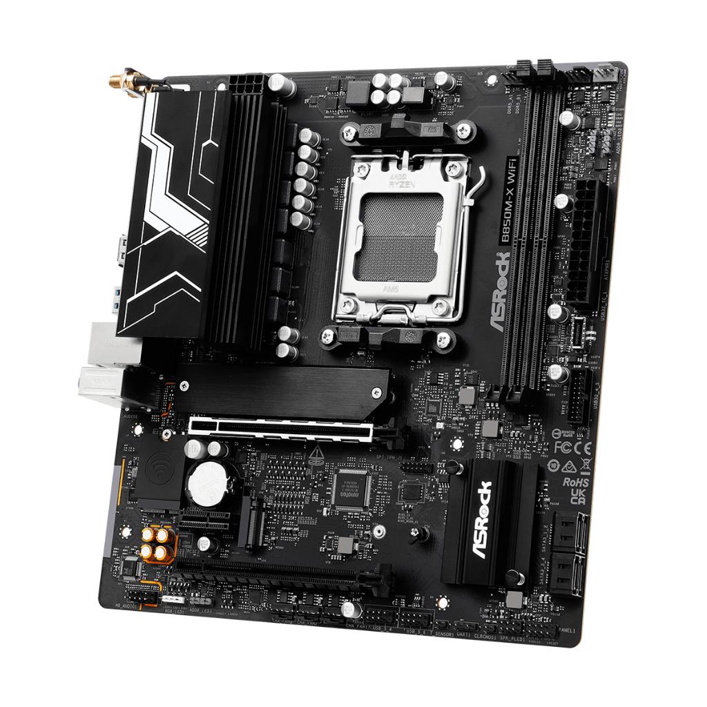 Motherboard ASROCK B850M-X WIFI (AM5, B850, DDR5, USB3.2, SATA3) - Image 3