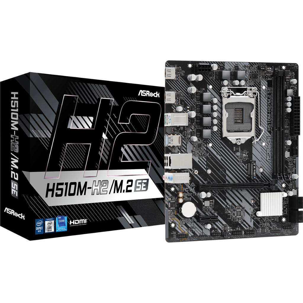 Motherboard ASROCK H510M-H2/M.2 SE (LGA1200, H510, DDR4, USB3.2,SATA3) - Image 2