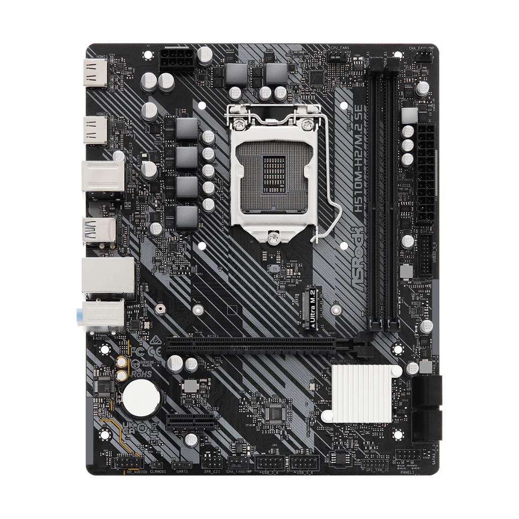 Motherboard ASROCK H510M-H2/M.2 SE (LGA1200, H510, DDR4, USB3.2,SATA3) - Image 3