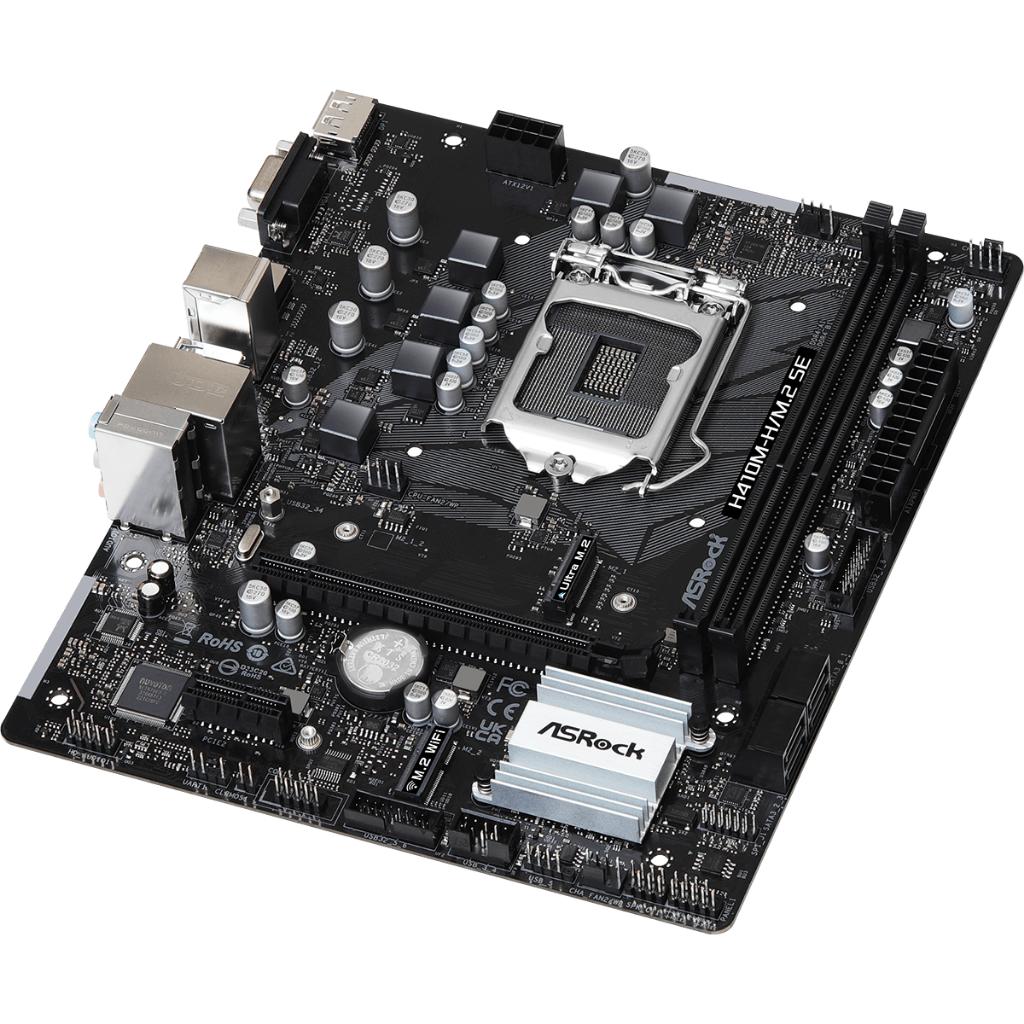 Motherboard ASROCK H410M-H/M.2 SE (LGA1200, H410, DDR4, USB3.2, SATA3) - Image 4