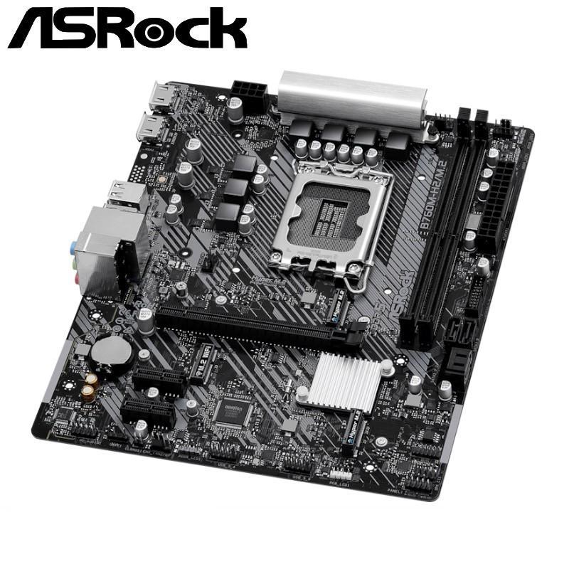 Motherboard Asrock B760M-H2/M.2 (LGA1700, B760, DDR5, USB3.2, SATA3) - Image 4