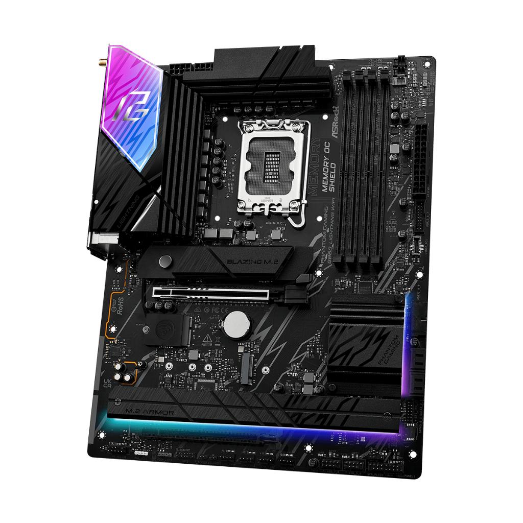 Motherboard ASROCK PG B860 Lightning WiFi (LGA1851, B860, DDR5, USB3.2, SATA3) - Image 3