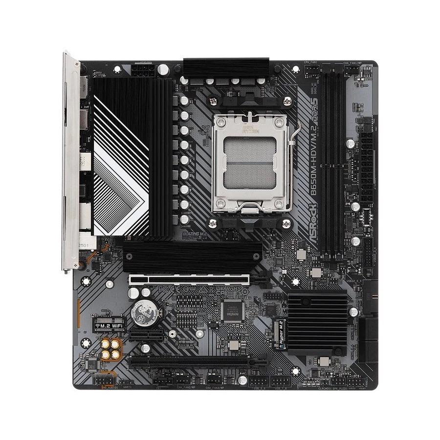 Motherboard ASROCK B650M-HDV/M.2 (AM5, AMD, B650, DDR5, USB3.2, SATA3) - Image 2