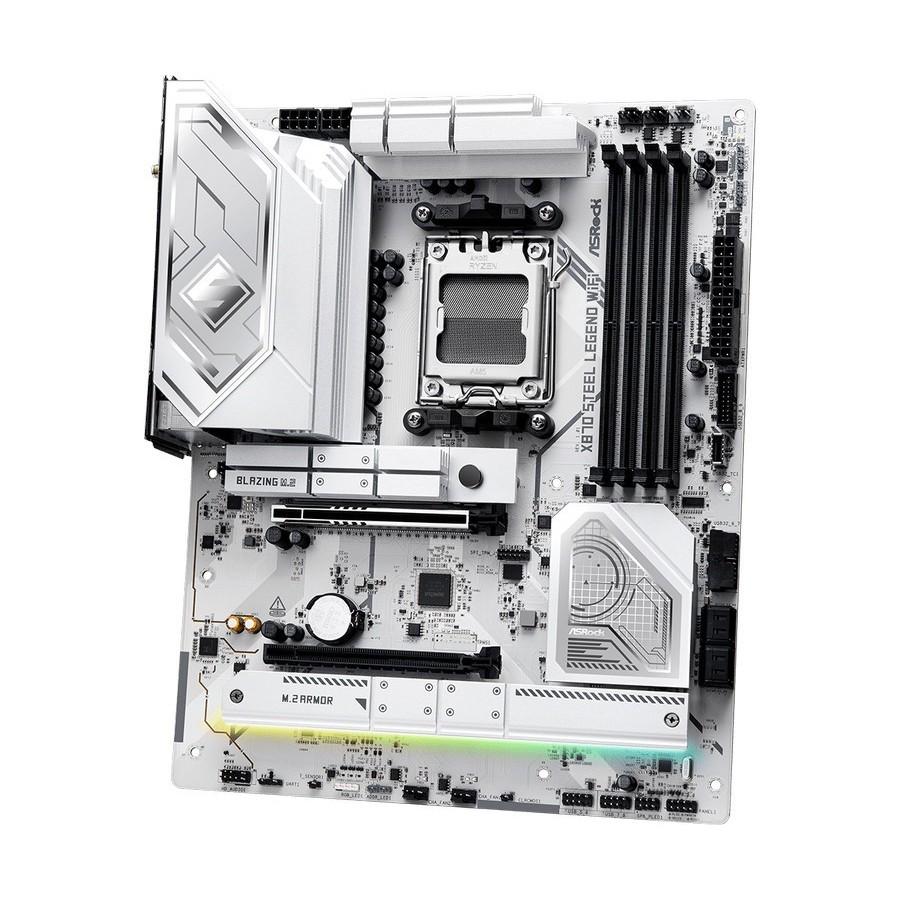 Motherboard ASROCK X870 Steel Legend WiFi (AM5, AMD, X870, DDR5, USB3.2, SATA3) - Image 3