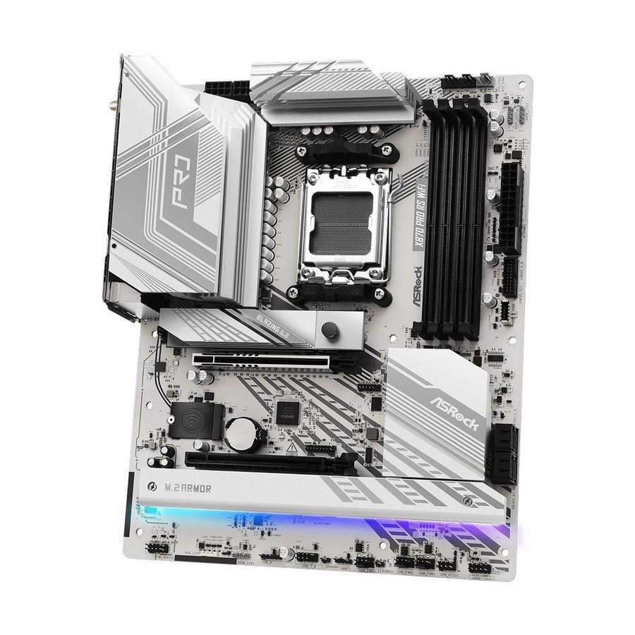 Motherboard ASROCK X870 PRO RS WiFi (AM5, AMD, X870, DDR5, USB3.2, SATA3) - Image 3