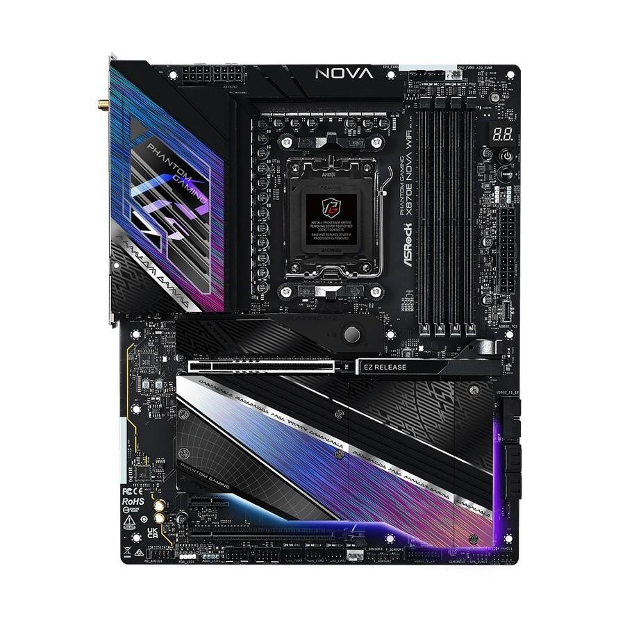 Motherboard ASROCK PG X870E NOVA WiFi (AM5, AMD, X870, DDR5, USB3.2, SATA3) - Image 2
