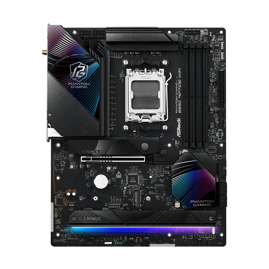 Motherboard ASROCK PG B850 Riptide WiFi (AM5, B850, DDR5, USB3.2, SATA3) - Image 3
