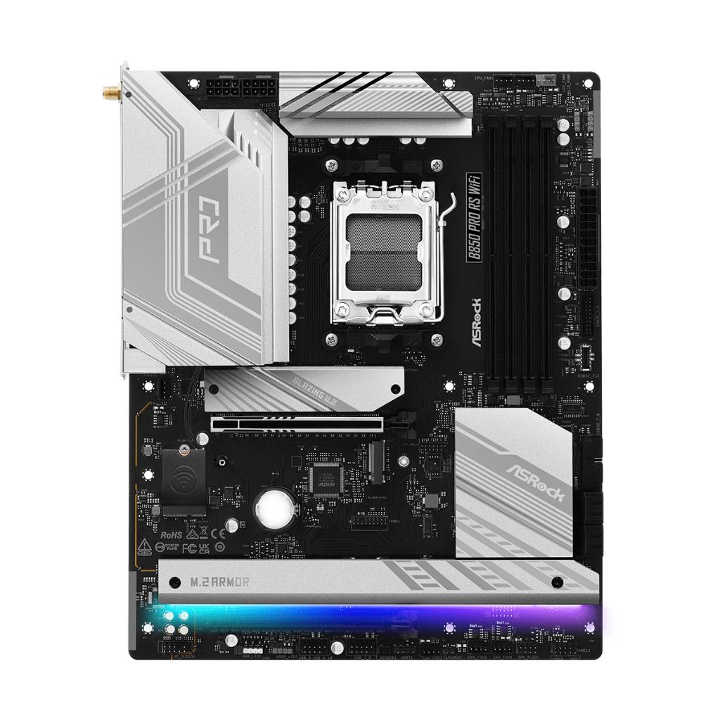Motherboard ASROCK B850 PRO RS WIFI (AM5, B850, DDR5, USB3.2, SATA3) - Image 2
