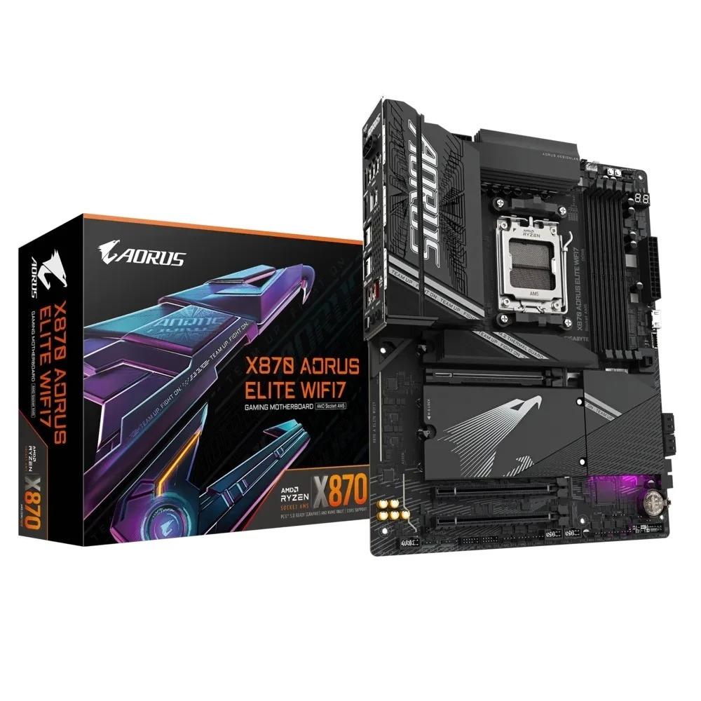 Motherboard Gigabyte X870E AORUS ELITE WIFI7 (AM5, AMD, X870, DDR5, USB3.2, SATA3) - Image 2