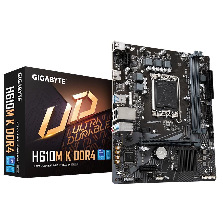 Motherboard Gigabyte H610M K (LGA1700, H610, DDR4, USB3.2) - Image 2