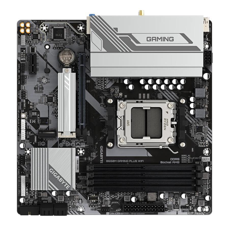 Motherboard Gigabyte B650M GAMING PLUS WIFI (AM5, AMD, B650, DDR5, SATA3) - Image 3