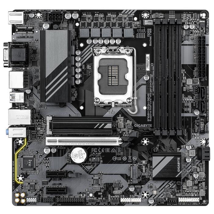 Motherboard GIGABYTE B760M DS3H GEN5 (LGA1700, B760, DDR5, USB3.2, SATA3) - Image 2