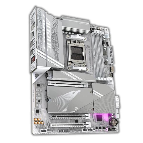 Motherboard Gigabyte X870 AORUS ELITE WIFI7 ICE (AM5, AMD, X870, DDR5, USB3.2, SATA3) - Image 4