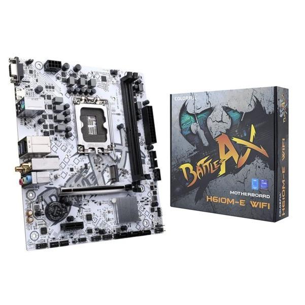 Motherboard Colorful BATTLE-AX H610M-E WIFI V20 (LGA1700, H610, DDR4, USB3.2) - Image 2