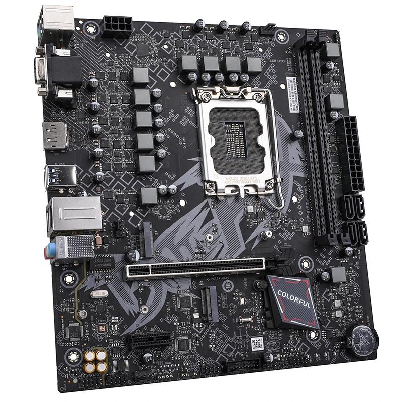 Motherboard Colorful BATTLE-AX B760M-F V20 (LGA1700, B760, DDR4, USB3.2, SATA3) - Image 2