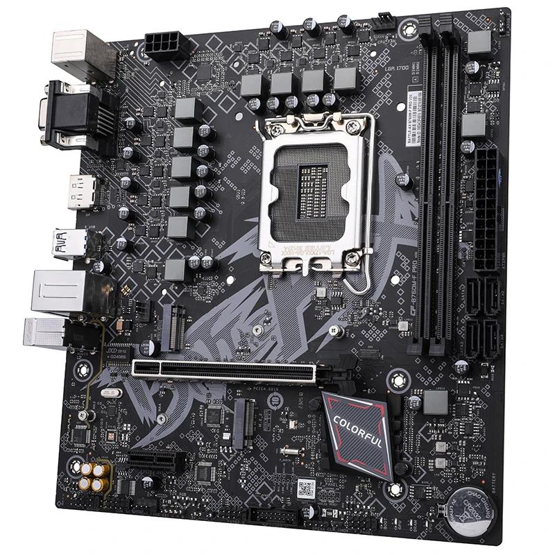 Motherboard Colorful BATTLE-AX B760M-F V20 (LGA1700, B760, DDR4, USB3.2, SATA3) - Image 3