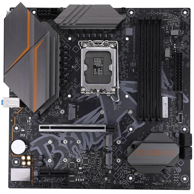 Motherboard Colorful BATTLE-AX B760M-PLUS D5 V20 (LGA1700, B760, DDR5) - Image 2