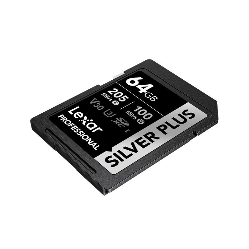 Lexar Professional Silver Plus SDXC UHS-I 64GB - SD Card 64 GB - Image 4