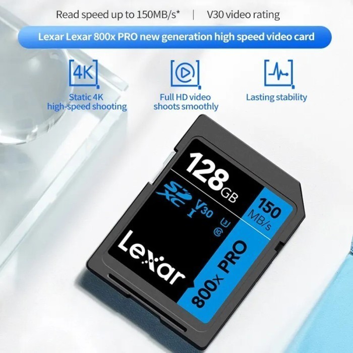 Lexar 800x PRO SDXC UHS-I 256GB - Memory Card 256 GB - Image 2