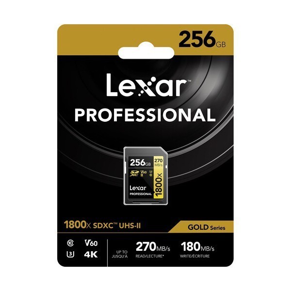 Lexar Professional 1800x SDXC UHS-II 256GB - Memory Card 256 GB - Image 3