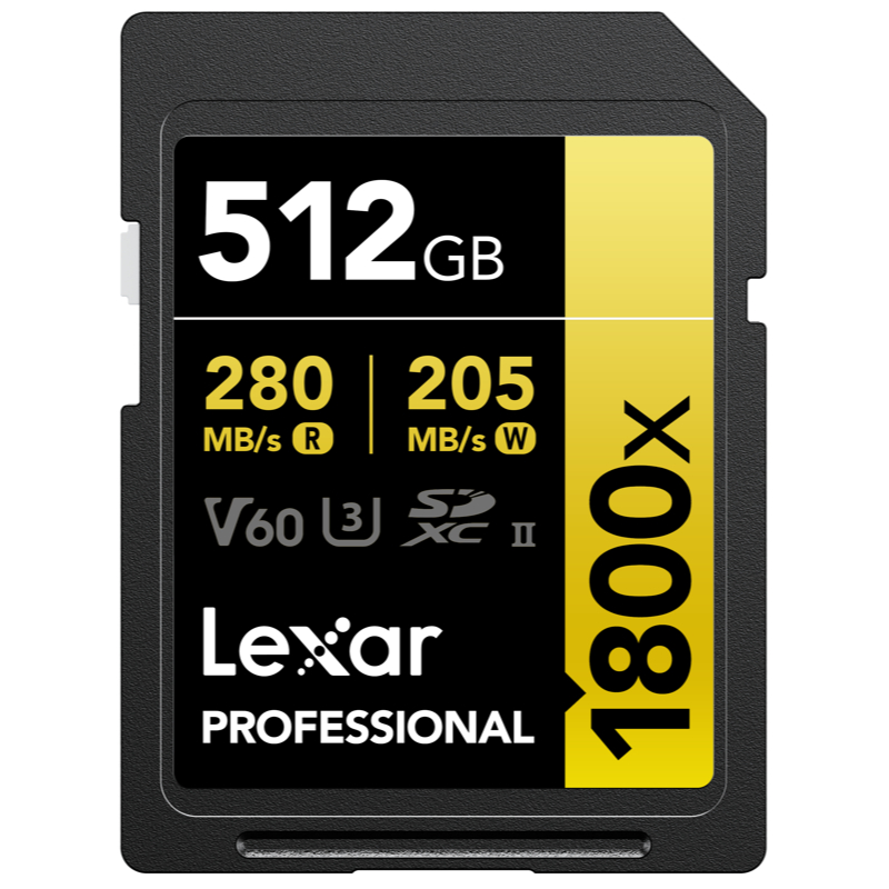 Lexar Professional 1800x SDXC UHS-II 512GB - Memory Card 512 GB - Image 2