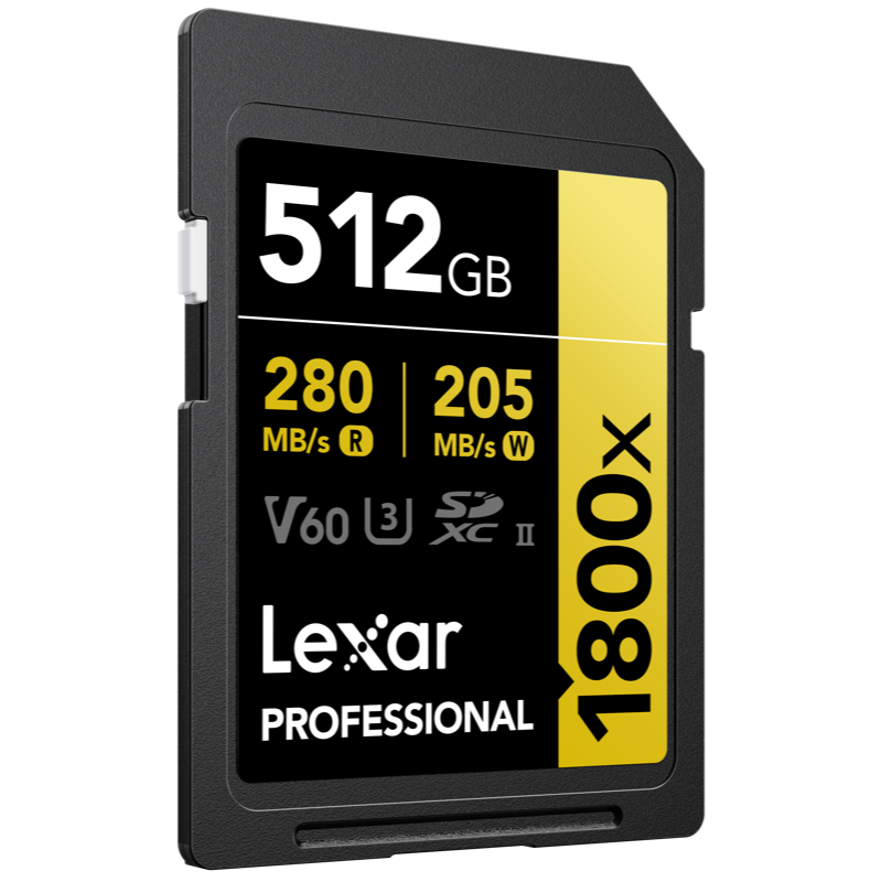 Lexar Professional 1800x SDXC UHS-II 512GB - Memory Card 512 GB - Image 3