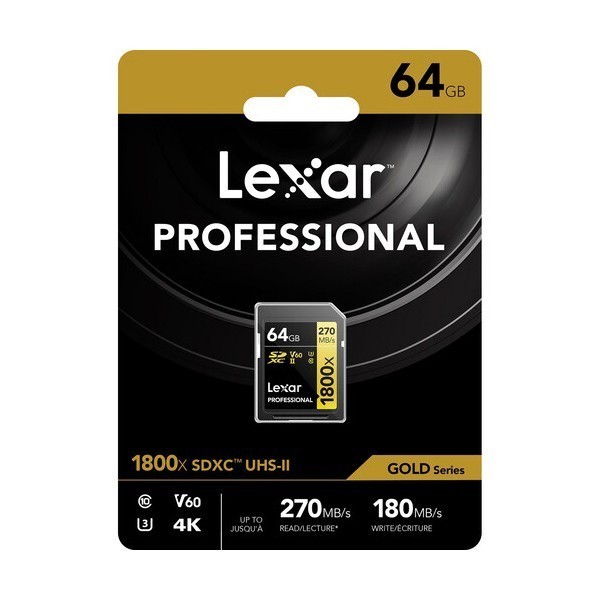 Lexar Professional 1800x SDXC UHS-II 64GB - Memory Card 64 GB - Image 4