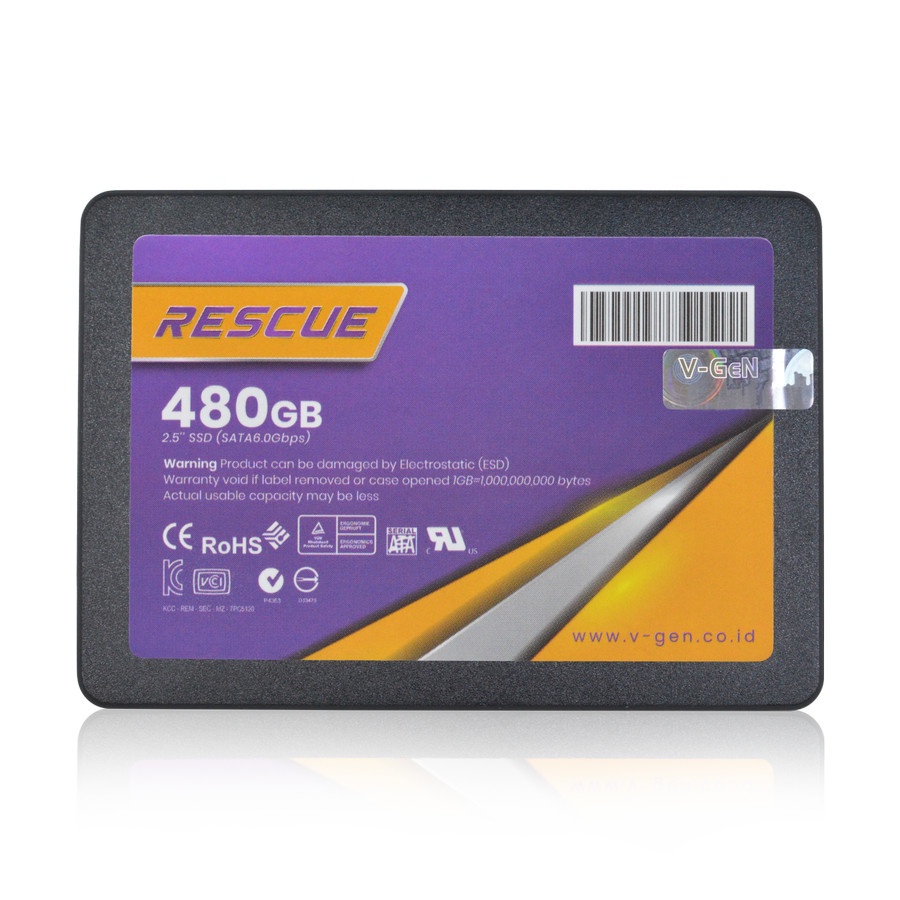 SSD V-Gen Rescue 512GB - Sata 3 VGen 512 GB 2.5" - Image 2