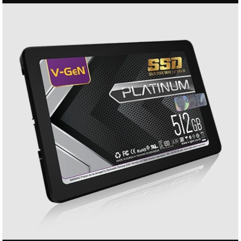 SSD V-Gen Platinum 512GB - Sata 3 VGen 512 GB 2.5" - Image 2