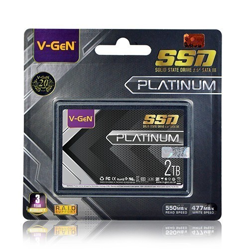 SSD V-Gen Platinum 2TB - Sata 3 VGen 2 TB 2.5" - Image 2