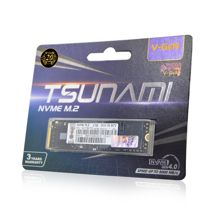 V-Gen SSD Tsunami M.2 Pcie Gen4 Nvme 2280 1TB - M2 1 TB - Image 2