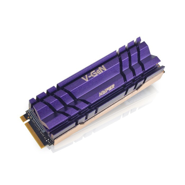 V-Gen SSD Hyper PRO Heatsink M.2 Pcie Gen3 Nvme 2280 2TB - M2 2 TB - Image 3