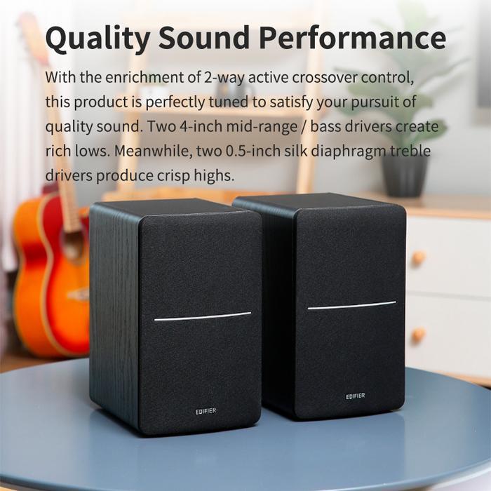 EDIFIER R1280DBs 2.0 Active Bluetooth Bookshelf Speaker with Bluetooth - Image 4