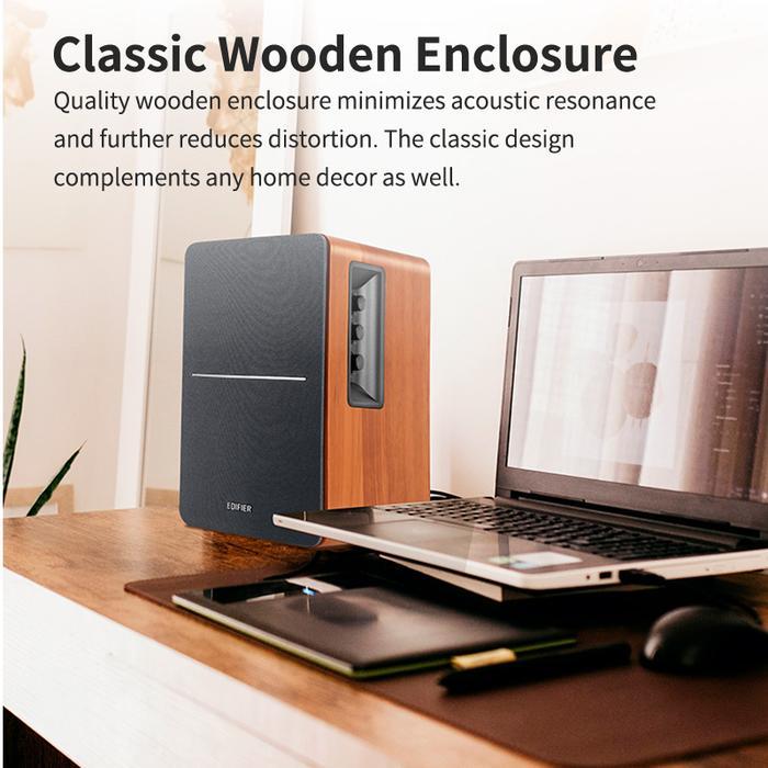 EDIFIER R1280DBs 2.0 Active Bluetooth Bookshelf Speaker with Bluetooth - Image 6