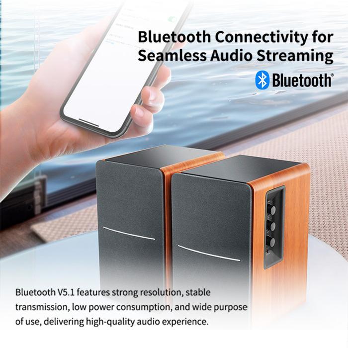 EDIFIER R1280DBs 2.0 Active Bluetooth Bookshelf Speaker with Bluetooth - Image 7