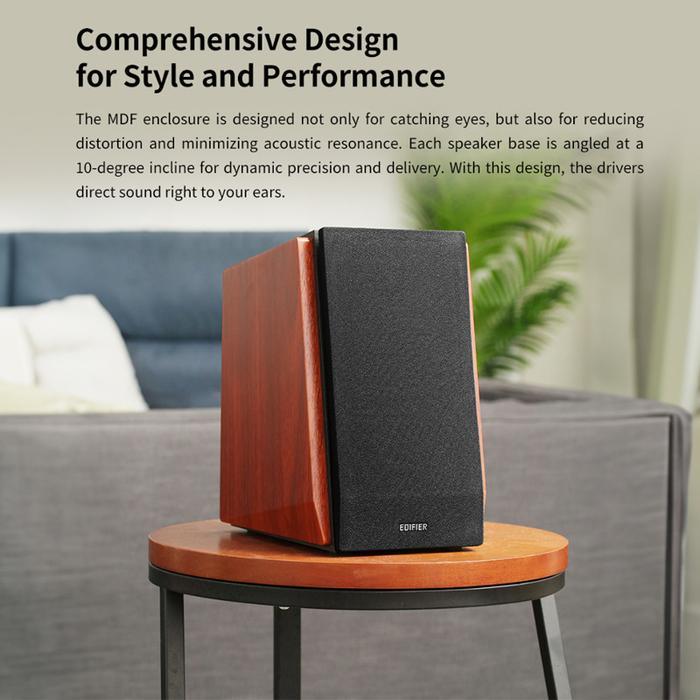 EDIFIER R1700BTs 2.0 Bluetooth Bookshelf Speaker with Bluetooth - Image 4
