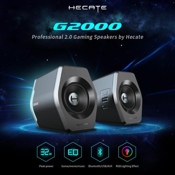 EDIFIER Hecate G2000 Gaming & Multimedia Speaker RGB with Bluetooth - Image 2