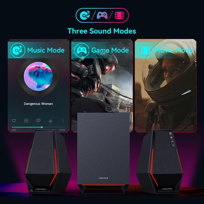 EDIFIER G1500 MAX 2.1 Desktop Gaming & Multimedia Speaker RGB with Bluetooth - Image 2