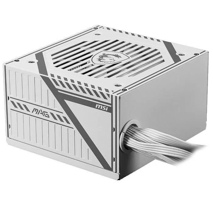 MSI MAG A650BNL White 650W PSU - Power Supply 650 Watt 80+ Bronze - Image 2