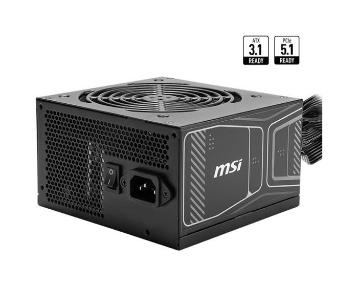 MSI MAG A850GN 850W ATX 3.1 PCIE5 PSU - Power Supply 850 Watt 80+ Gold - Image 2