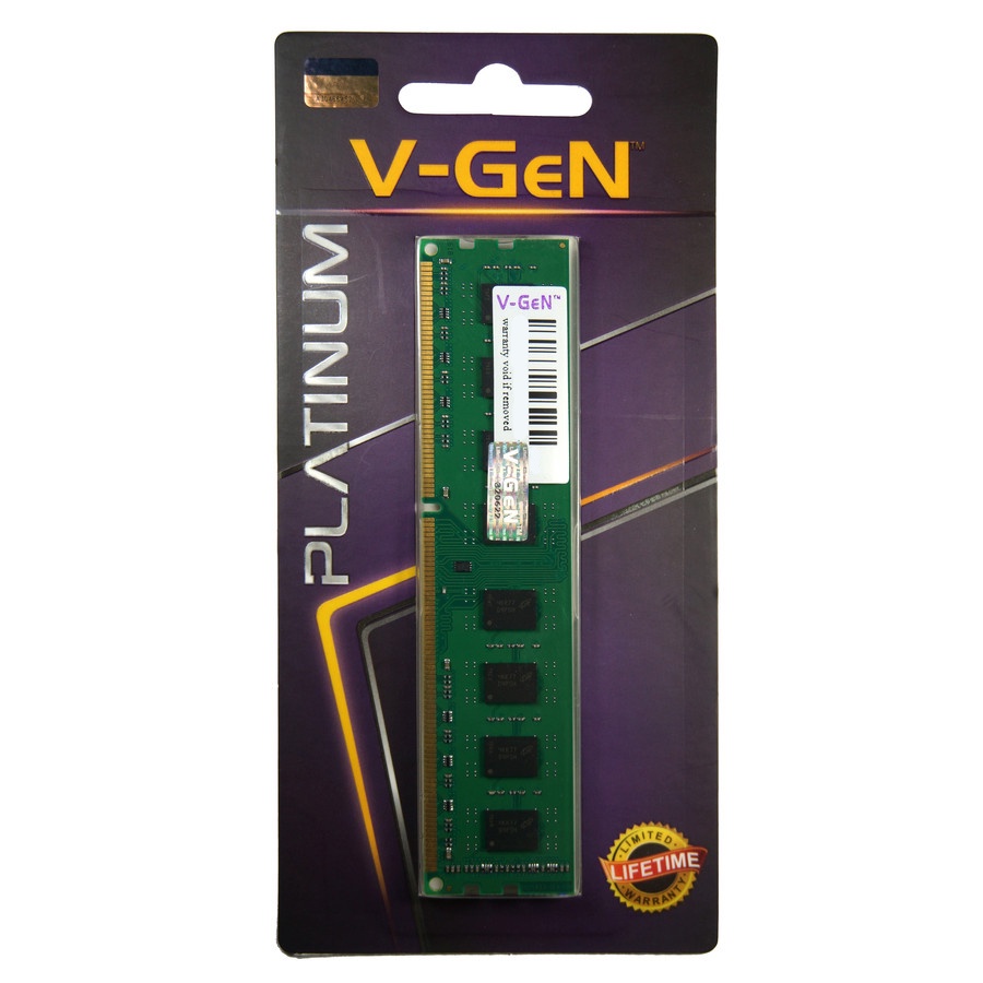 Memory RAM V-Gen Platinum Longdimm 8GB DDR3 PC12800 1600Mhz - Image 2