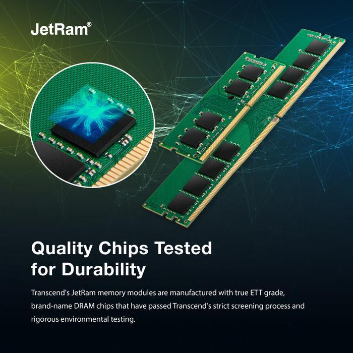 Memory Transcend Jetram Sodimm DDR4 PC25600 3200Mhz 8GB Ram - Image 3