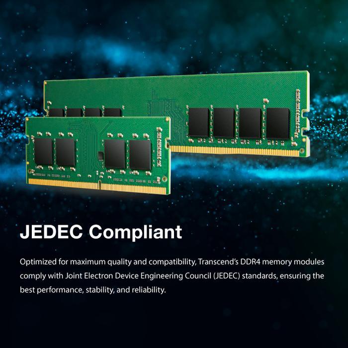 Memory Transcend Jetram Sodimm DDR4 PC25600 3200Mhz 8GB Ram - Image 5