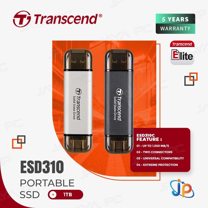 Transcend SSD Portable ESD310 1TB - 1 TB USB 3.2 Type C - Image 2