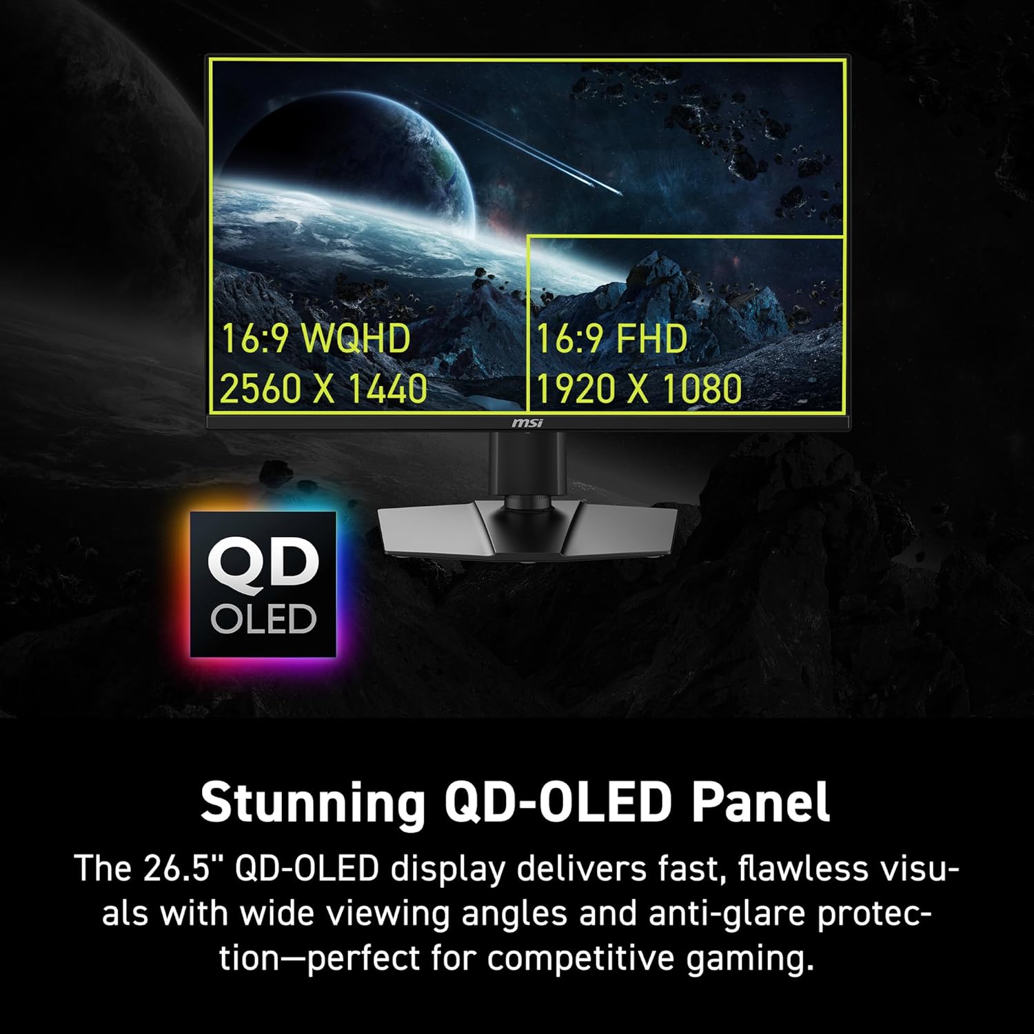 Monitor MSI LED MAG 272QP QD-OLED X24 - WQHD 27" Inch - Image 4