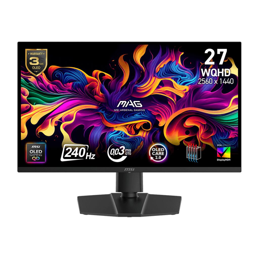 Monitor MSI LED MAG 273QP QD-OLED X24 - WQHD 27" Inch - Image 2