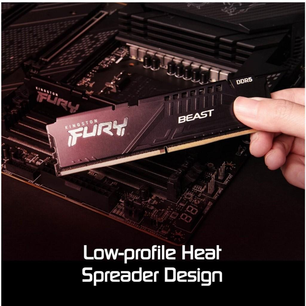 Memory Kingston Fury Beast PC44800 5600Mhz DDR5 8GB Ram - Image 2