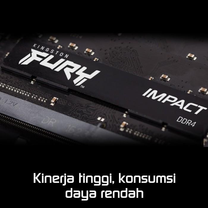 Memory Kingston Fury Impact Sodimm DDR4 PC25600 3200Mhz 16GB Ram - Image 3